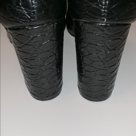 Trina Turk Los Gatos Open Toe Black Bootie - Picture 6 of 9